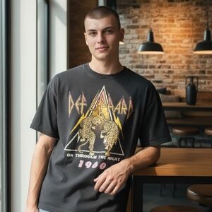 Def Leppard 1980 Graphic Tee - (3 For $20 Item)